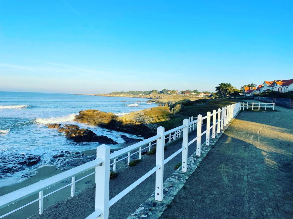 Appartement A 1 Pas De La Plage, Ambiance Boheme Naturel Préfailles Eksteriør billede